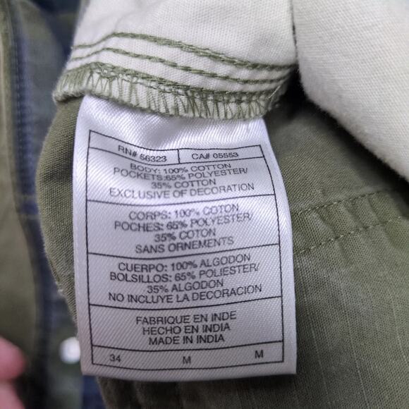 Vtg Y2K Nike 6.0 Cargo Shorts Men's 34x12 Ripstop Olive Green Gorpcore Hiking - Picture 7 of 10